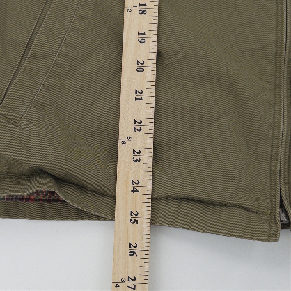 Polo Ralph Lauren Harrington Jacket Men XL Olive Green Vintage Streetwear - Picture 5 of 10